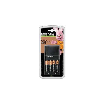 Зарядно устройство CEF27 + 2*AA NiMH 1300mAh + 2*AAA NIMH 750mAh 45 min. DURACELL